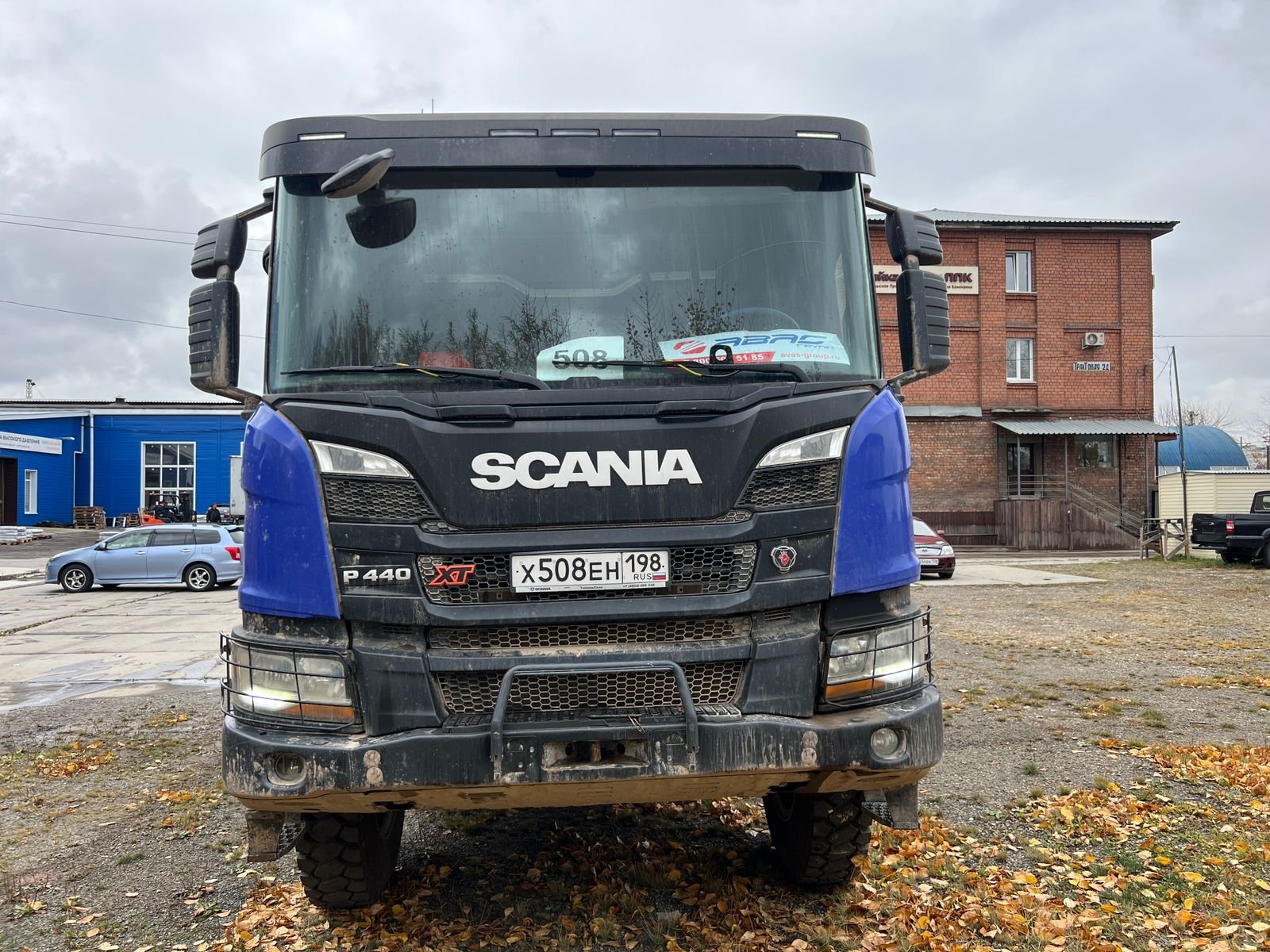 БЦМ-273 на шасси Scania P440B8X8HZ — Иркутск РБА