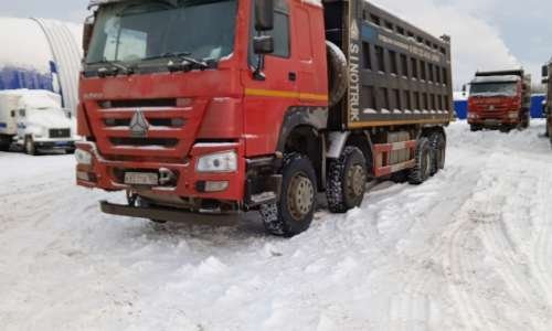 HOWO HW76 ZZ3407S3867E 8х4 Самосвал — Гамовский тракт (деревня Ванюки)