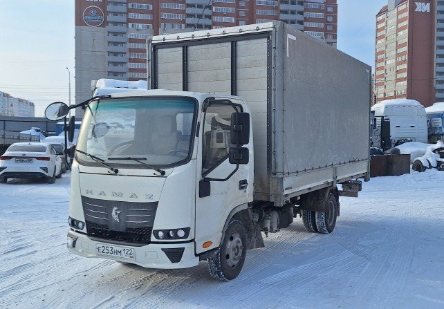 СИБЕВРОВЭН 7772* на шасси КамАЗ 43085 4x2 Бортовой (Евроборт) — Барнаул