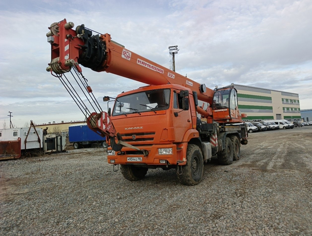 КамАЗ 43118 6x6 Автокран — Сургут
