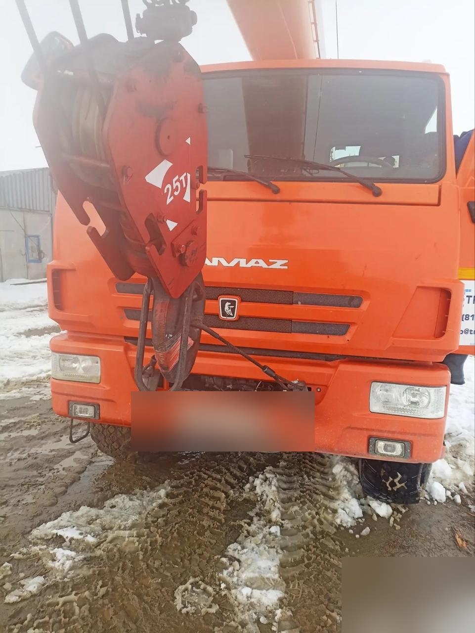 КамАЗ 43118 6x6 Автокран КС-55713-5В-1 — Ямало-Ненецкий АО