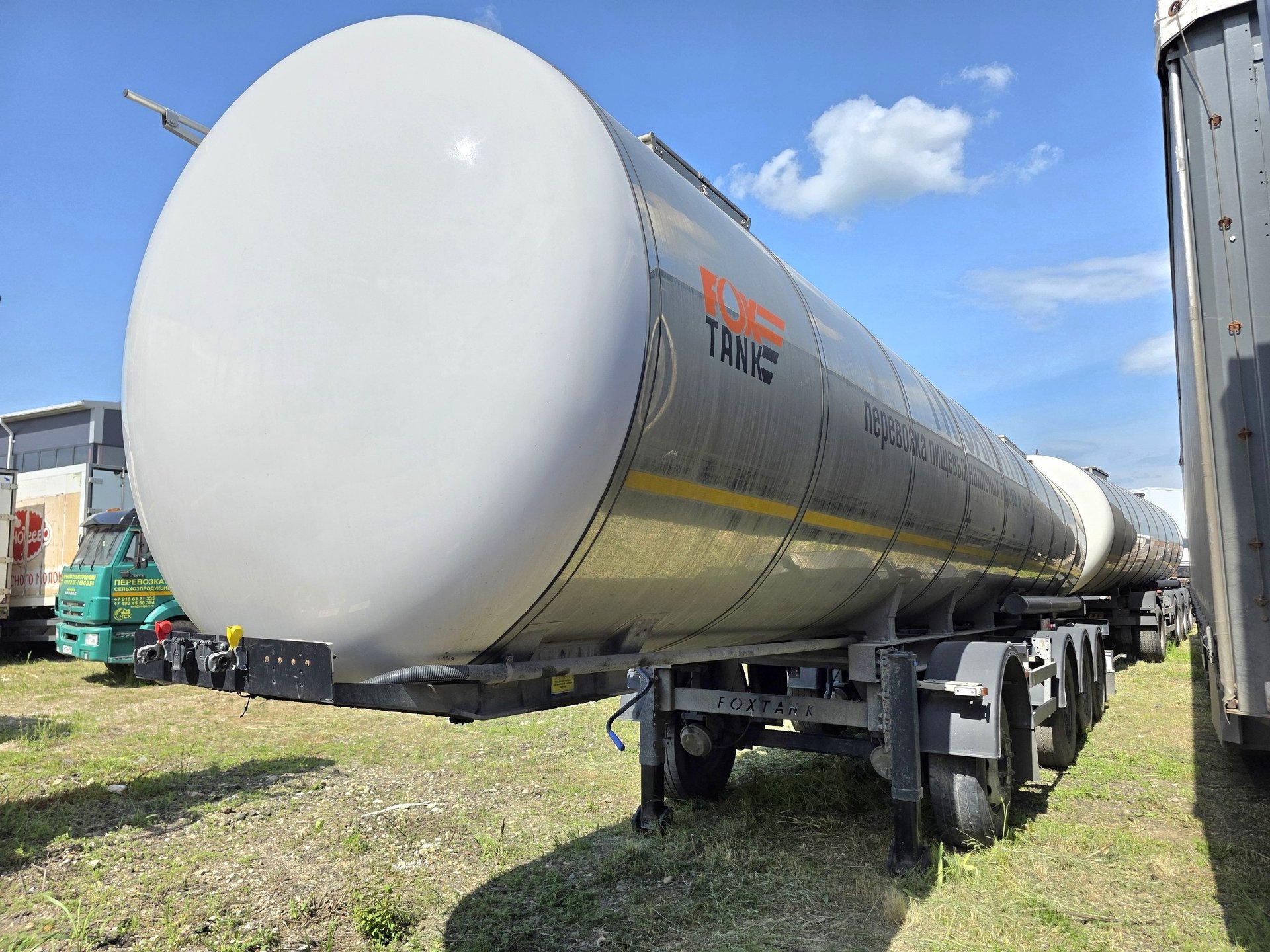 FOXTANK 8777* Полуприцеп цистерна пищевая — Краснодар