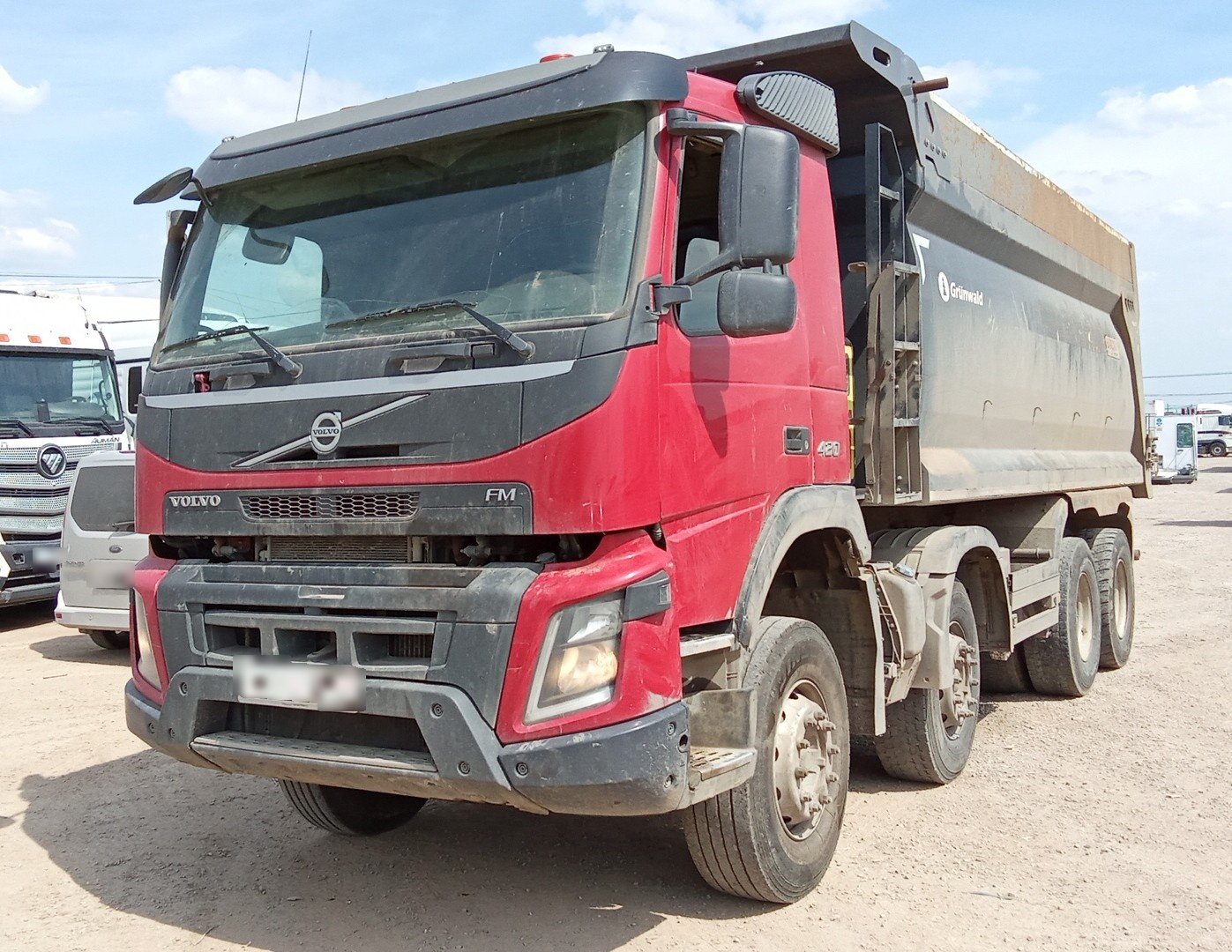 VOLVO FMX 8x4 Самосвал — Московская область