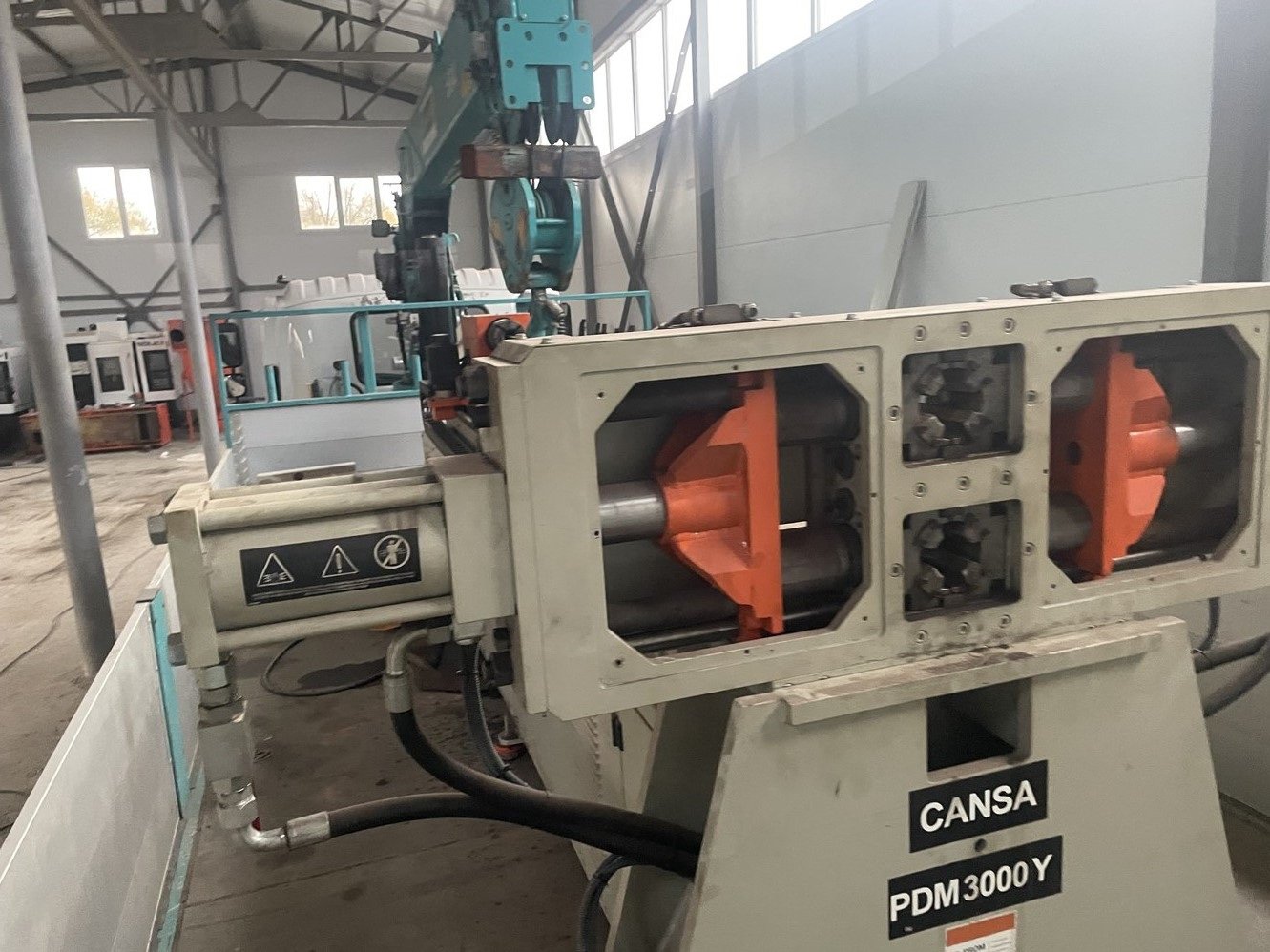 Станок для пробивки отверстий в трубе Cansa Makina PDM 3000Y — Тула