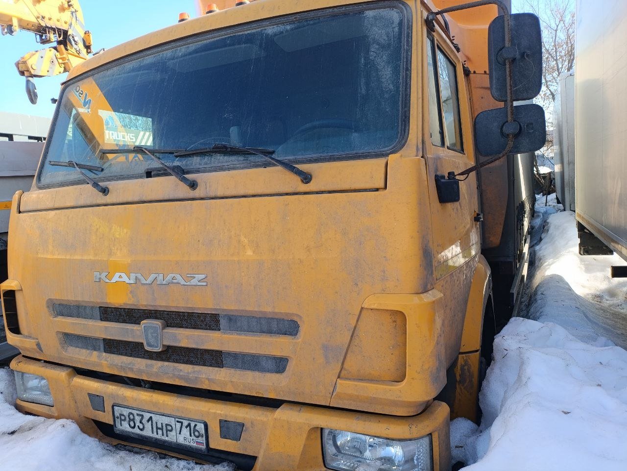 Коммерческие грузовики К7В* на шасси КамАЗ 4308 4x2 Бортовой (Евроборт) — Казань