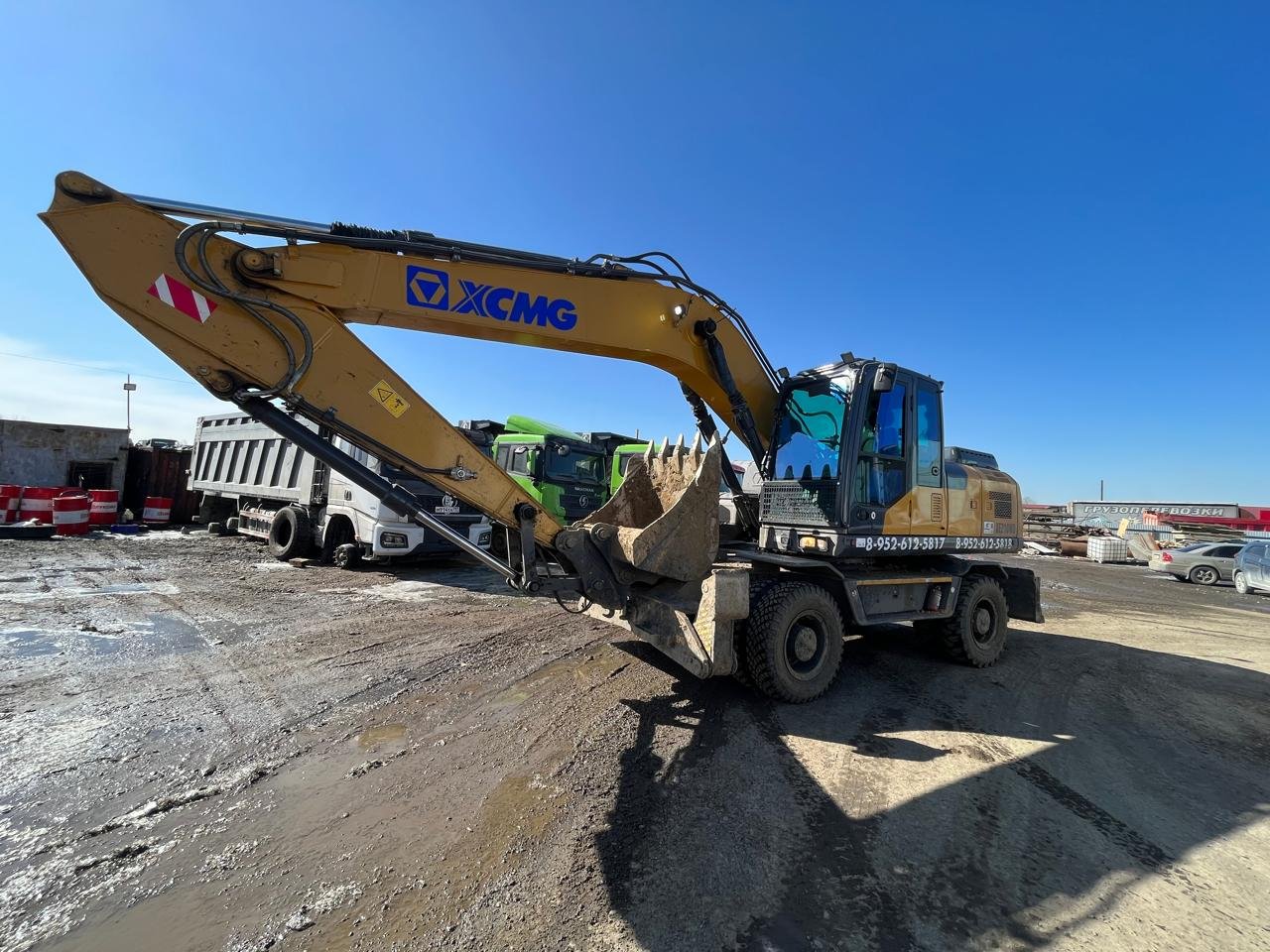 XCMG XE210 Экскаватор колесный — Иркутск