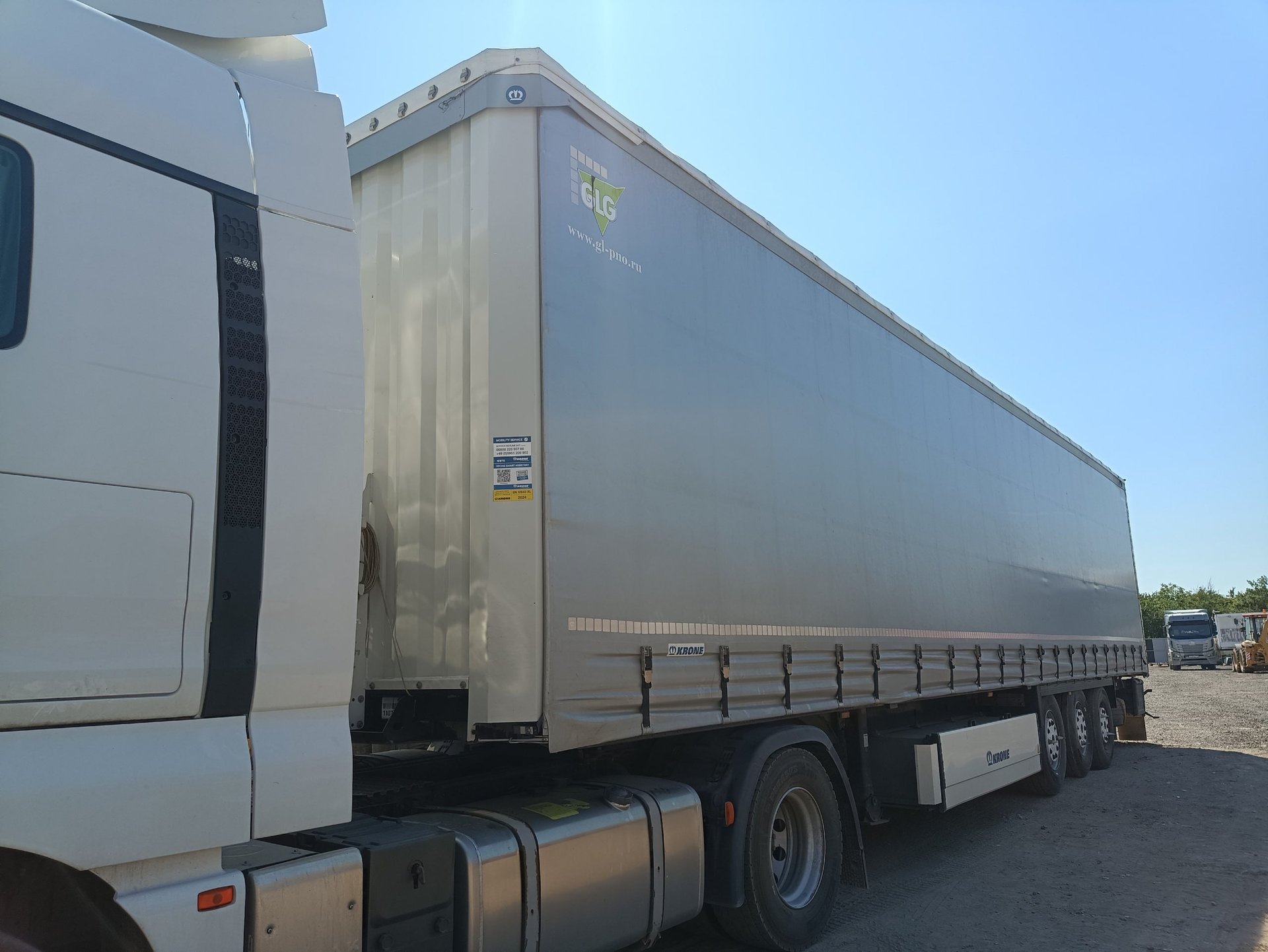 KRONE SD Полуприцеп шторный — Краснодар
