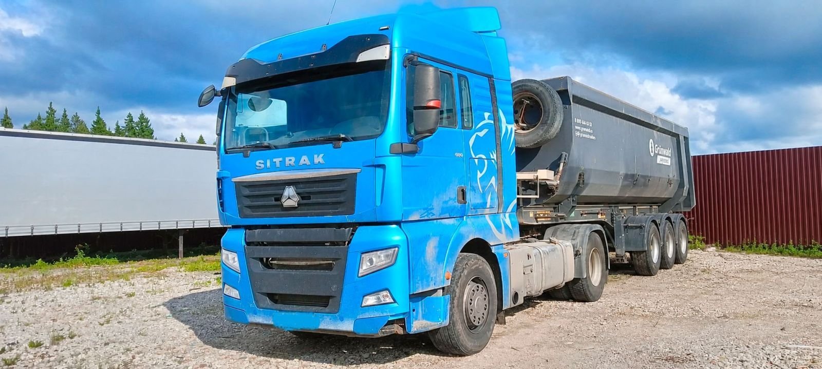 Седельный тягач SITRAK C7H — Московская область