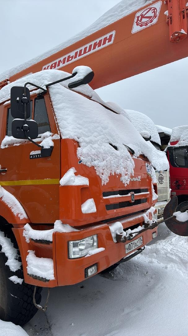 Камышинский Крановый Завод КС-55729-5K-31 KAMAZ-43118 (6х6) г/п 32т. стрела 31м. — Солнечногорск